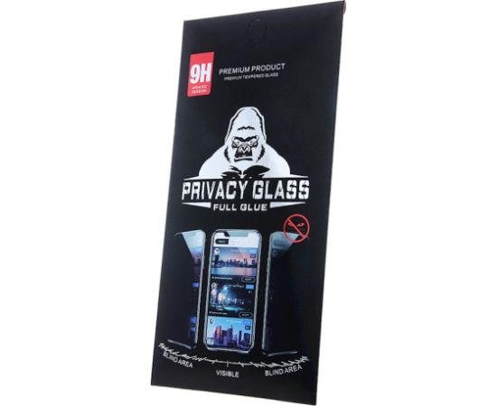 Fusion Privacy | Anti-Spy Pilnekrāna privātuma aizsargstikls Apple iPhone 15 Plus
