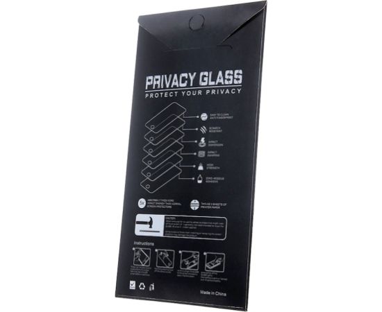 Fusion Privacy | Anti-Spy Pilnekrāna privātuma aizsargstikls Apple iPhone 15 Plus