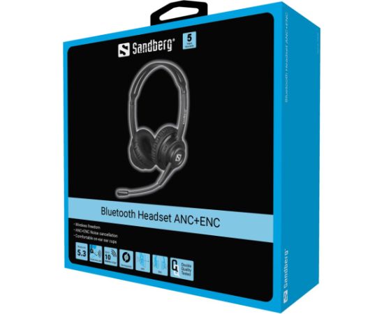 Sandberg 126-44 Bluetooth Headset ANC+ENC