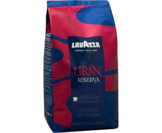 Kafijas pupiņas Lavazza Gran Riserva 1 kg Kafijas kapsulas, kafija