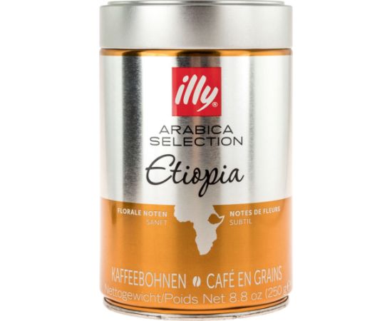 Kafijas pupiņas illy Arabica Selection Ethiopia 250 g