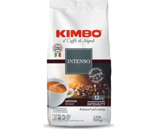 Kafijas pupiņas Kimbo Aroma Intenso 1 kg