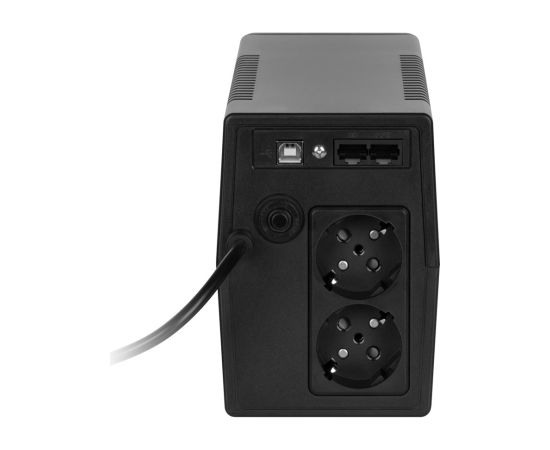 Rebel Nanopower Plus 650 UPS | Off-line | Sinusoida| 650VA | 360W  | LCD | USB UPS Nepārtrauktā barošana