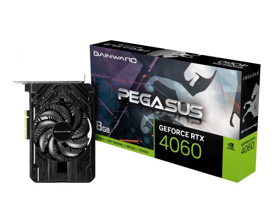 Gainward GeForce RTX 4060 Pegasus 8GB GDDR6 (471056224-4083) Grafiskās video kartes
