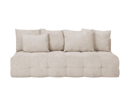 Dīvāns gulta LUISE 3-vietīgs, bēšs