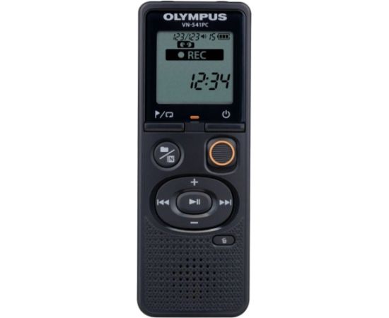 Olympus OM SYSTEM audio recorder VN-541PC, black