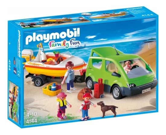 Playmobil 4144 - Family Van with Boat Trailer