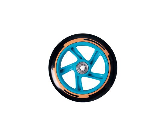 Muuwmi Aluminium Scooter skrejritenis 125 mm, melns/balts - AU 521 Самокаты и скейтборды