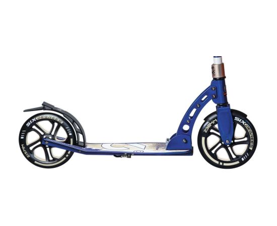 MUUWMI Six Degree Aluminium Scooter skrejritenis 230/215 mm, zils - AU 571