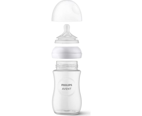 Philips Avent Natural Response pudeļu silikona knupīši, vidēja plūsma, 3m+ (2 gab.) - SCY964/02