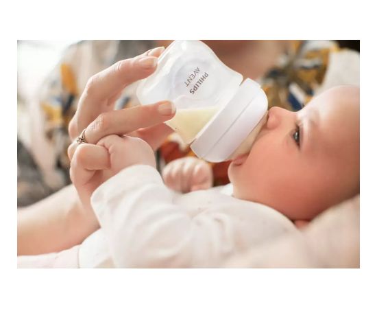 Philips Avent Natural Response pudeļu silikona knupīši, lēna plūsma, 1M+ (2 gab.) - SCY963/02