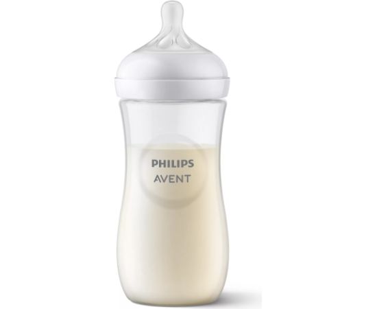 Philips Avent Natural Response barošanas pudelīte 330 ml, vidējas plūsmas knupītis, 3m+ - SCY906/01