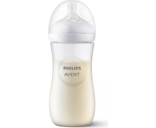 Philips Avent Natural Response barošanas pudelīte 330 ml, vidējas plūsmas knupītis, 3m+ - SCY906/01