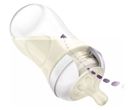 Philips Avent Natural Response barošanas pudelīte 260 ml, lēnas plūsmas knupītis, 1m+ - SCY903/01