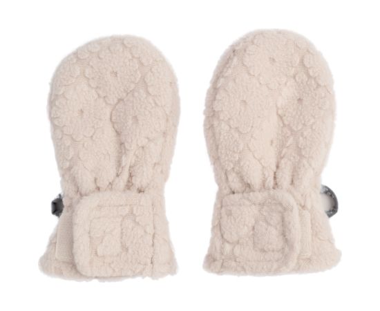 Lodger Mittens Folklore Fleece bērnu  cimdiņi, Birch, 12-24m - MTF 599_12-24