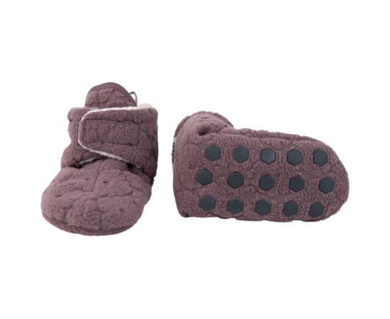 Lodger Slipper Folklore Fleece čībiņas, Mauve, 6-12m - SL 330_6-12