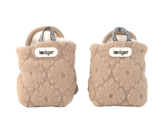 Lodger Slipper Folklore Fleece čībiņas, Beige, 6-12m - SL 630_6-12