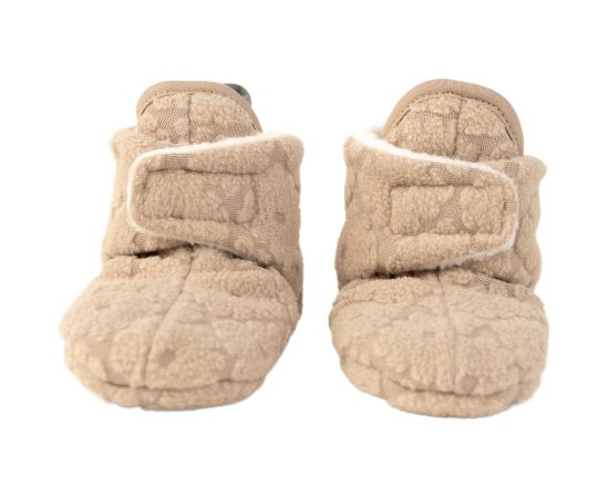 Lodger Slipper Folklore Fleece čībiņas, Beige, 12-18m - SL 630_12-18