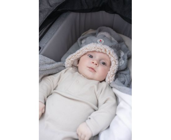 Lodger Hatter Folklore Fleece cepure, Drizzle, 12-24m - HT 629_12-24