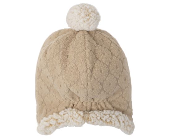 Lodger Hatter Folklore Fleece cepure, Beige, 6-12m - HT 630_6-12