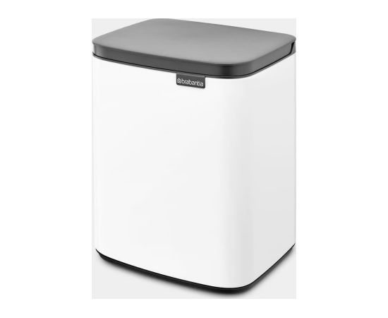 BRABANTIA atkritumu tvertne Bo, 7l, White - 222368