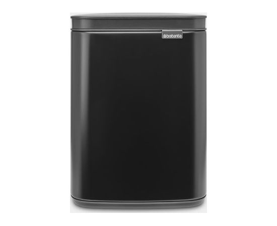 BRABANTIA atkritumu tvertne Bo, 7l, Matt Black - 222900