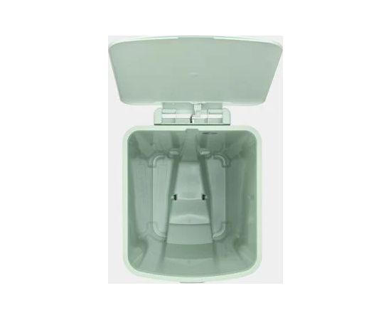 BRABANTIA atkritumu tvertne StepUp ar pedāli, 40l, Jade Green - 800108