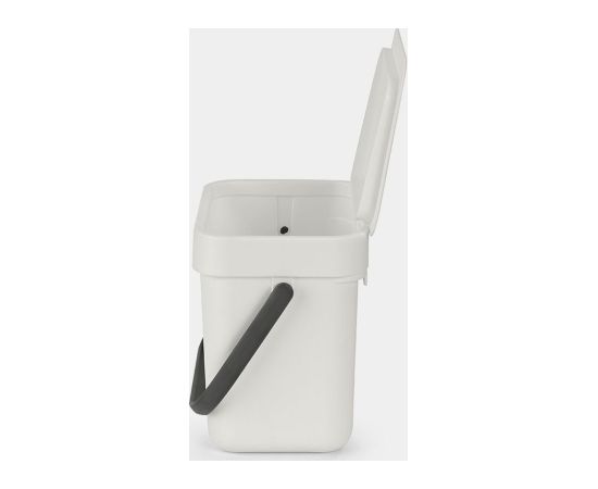 BRABANTIA aktritumu tvertne Sort & Go, 3L, Light Grey - 213229