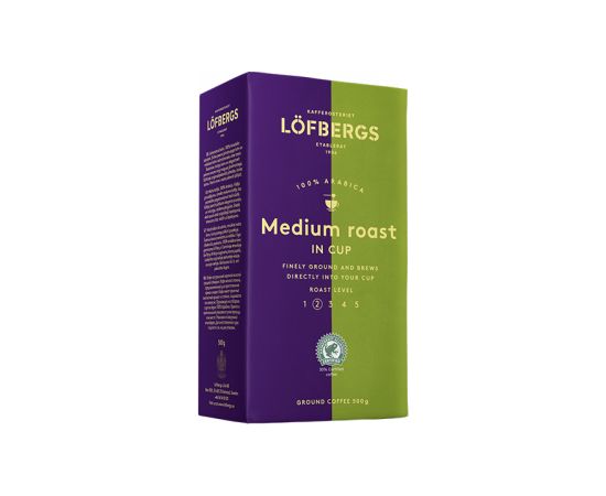 Maltā kafija LOFBERGS Medium Roast In Cup, 500 g
