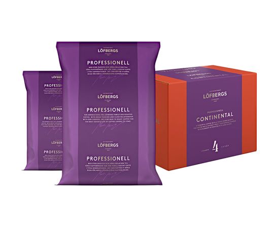 Kafijas pupiņas LOFBERGS Professionell Continental, 1 kg