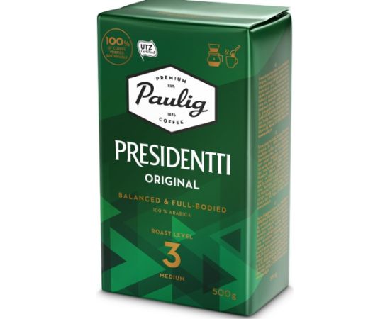 Maltā kafija PAULIG PRESIDENTTI ORIGINAL, 500 g