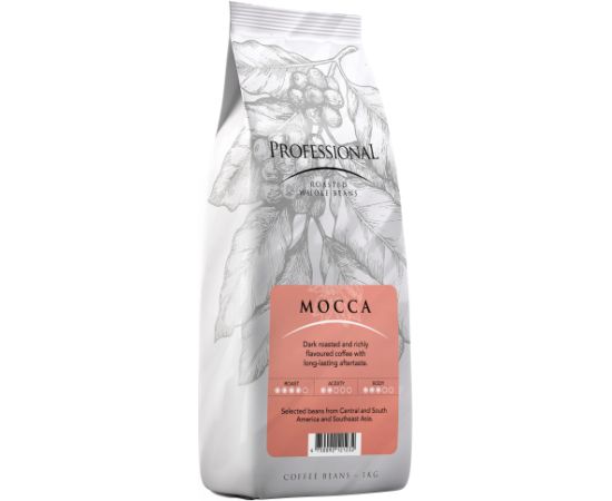 Kafijas pupiņas PROFESSIONAL MOCCA, 1 kg