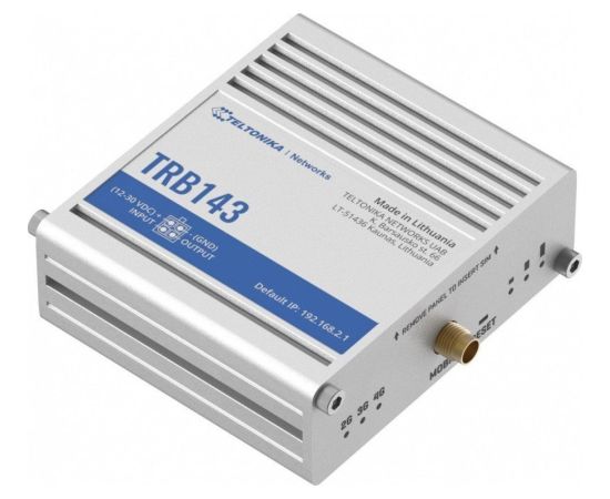 Router Teltonika Bramka LTE TRB143 (Cat 4), 3G, 2G, M-BUS, 1xRJ-45
