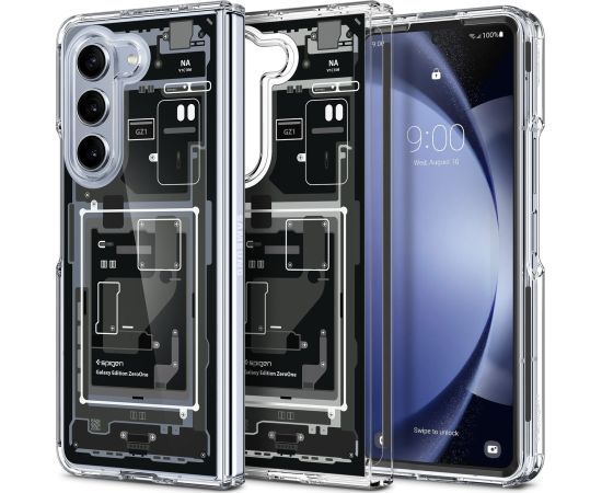 Transparent Case Spigen Ultra Hybrid, zero one - Samsung Galaxy Z Fold5