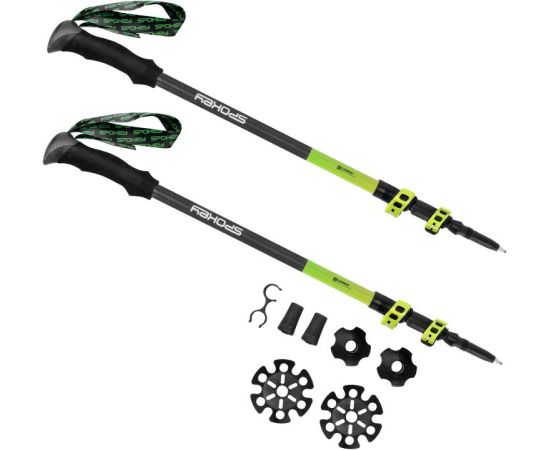 Spokey Carbon SPK-940975 trekking poles (105-135cm)