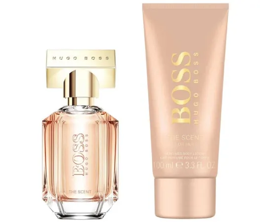 Hugo Boss The Scent for Her komplekts sievietēm (50 ml. EDP + 100 ml. ķermeņa losjons)