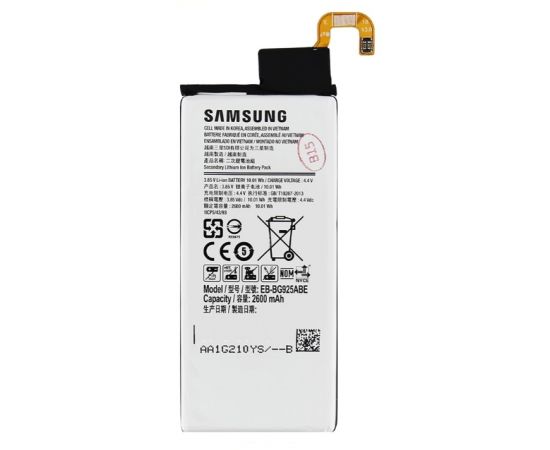 Аккумулятор Samsung G925F S6 EDGE 2600mAh EB-BG925ABE