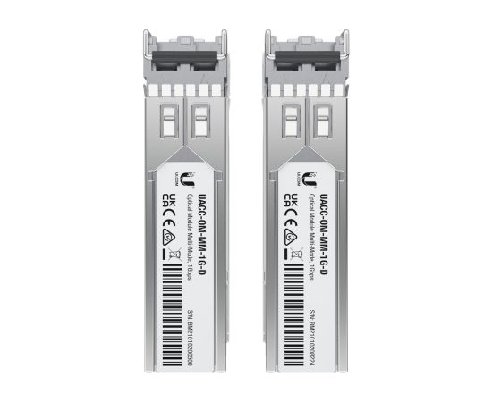 Ubiquiti UACC-OM-MM-1G-D-2 network transceiver module Fiber optic 1250 Mbit/s SFP