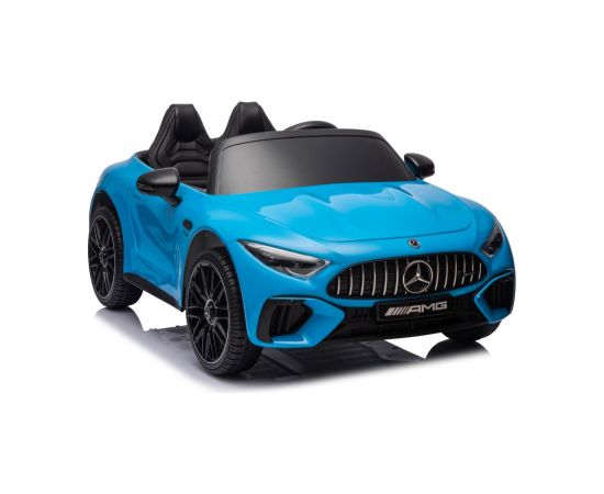 elektromobilis mercedes amg sl63, zils