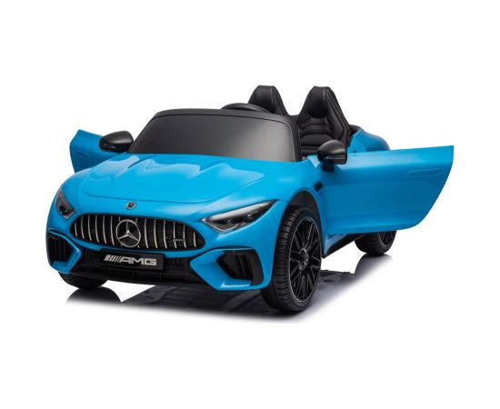 elektromobilis mercedes amg sl63, zils