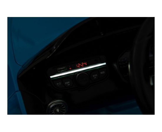 elektromobilis mercedes amg sl63, zils