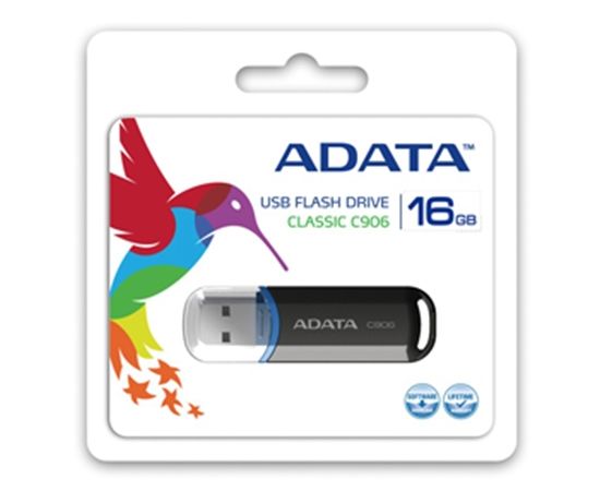 ADATA C906 32 GB, USB 2.0, Black