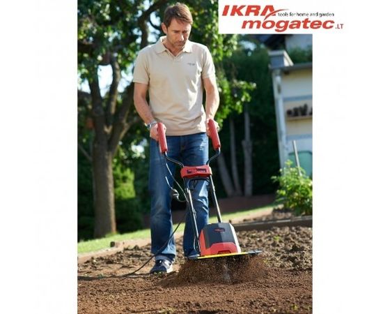 Elektriskais kultivators 1.2 kW IKRA Mogatec EM 1200 Zemes un augsnes frēzes