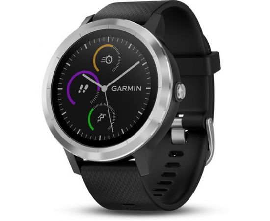Garmin Vivoactive 3 GPS, black/stainless steel