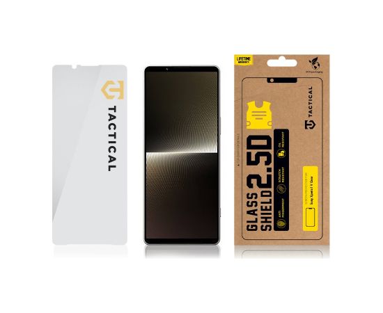 Tactical Glass Shield 2.5D for Sony Xperia 1 V Clear