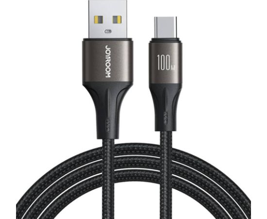 Cable USB to USB-C Joyroom SA25-AC6 / 100W / 1,2m (black)