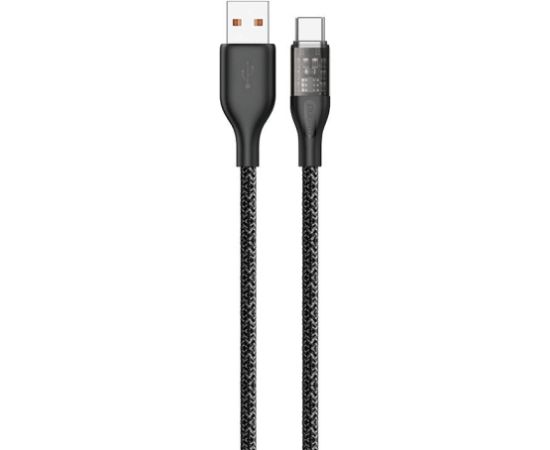 USB to USB-C cable Dudao L22T 120W 1m (grey)