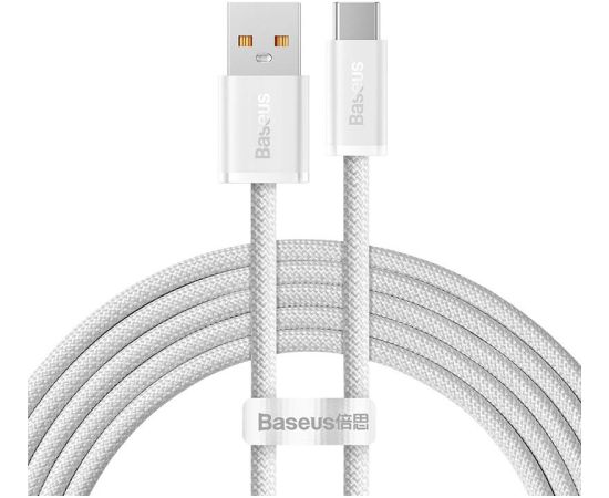 Cable USB to USB-C Baseus Dynamic Series, 100W, 2m (white)