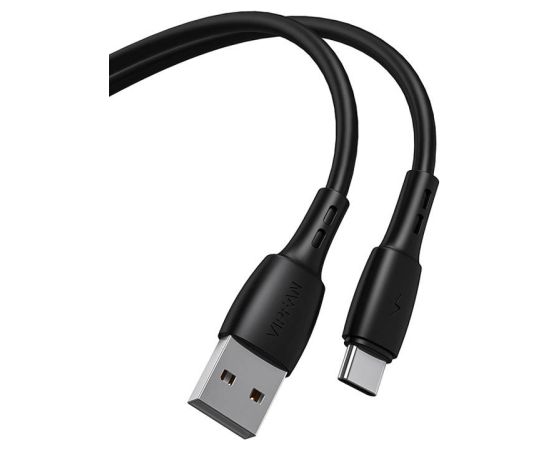 USB to USB-C cable Vipfan Racing X05, 3A, 1m (black)