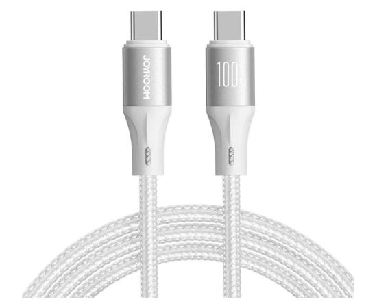 Cable Joyroom Light-Speed USB-C to USB-C SA25-CC5 , 100W , 1.2m (white)